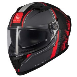 MT Braker SV Charm B5 Rojo Mate - Casco Integral
