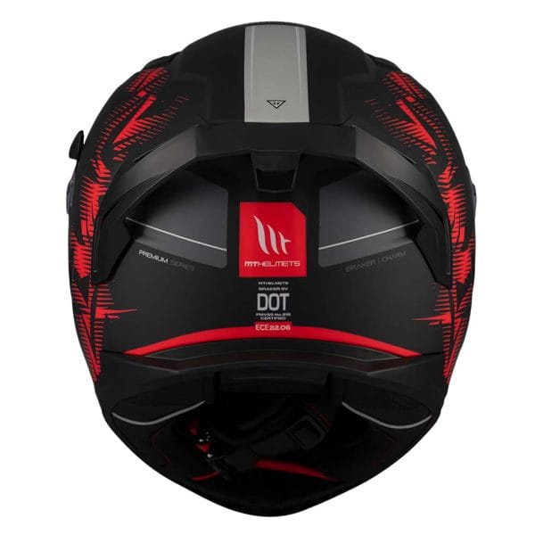 Casco MT Braker SV Charm B5 Mate - Imagen 5