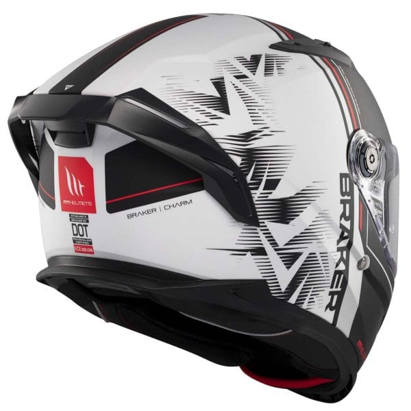 Casco MT Braker SV Charm A1 Mate - Imagen 4