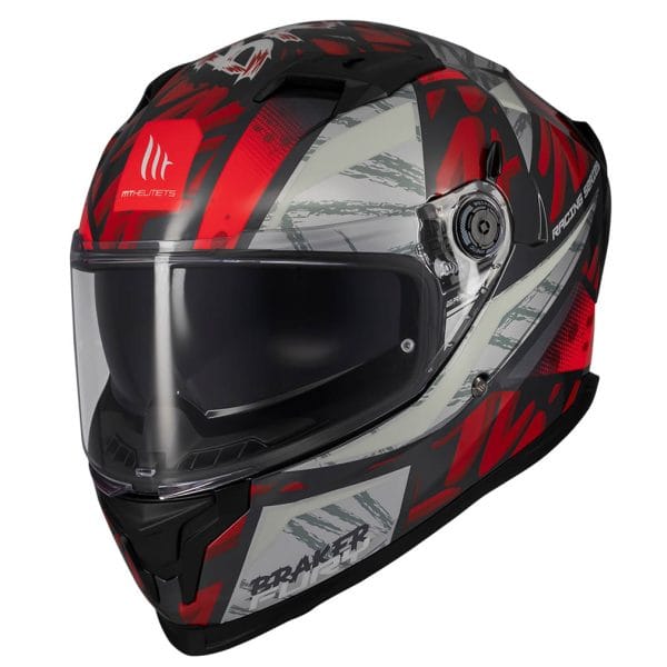 Casco MT Braker SV Fury C5 Brillo + Guantes Gratis - Imagen 7