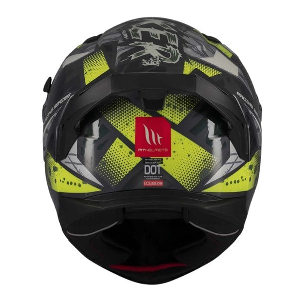 Casco MT Braker SV Fury C6 Brillo - Imagen 4