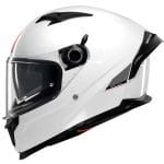 Casco MT Braker SV Blanco Brillo - Imagen 2