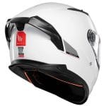 Casco MT Braker SV Blanco Brillo - Imagen 5