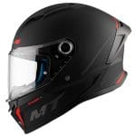 Casco MT Stinger 2 Solid Negro Mate - Imagen 2