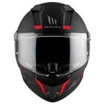 Casco MT Stinger 2 Solid Negro Mate - Imagen 3