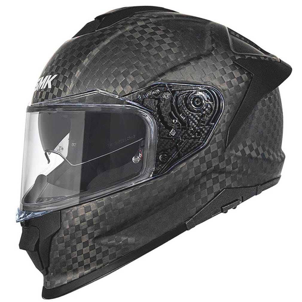 Casco SMK Titan Carbon Matt-5 Casco SMK Titan Carbon