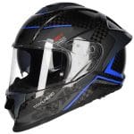 Casco SMK Titan Carbono Azul