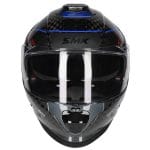 Casco SMK Titan Carbono Azul - Imagen 3