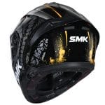 Casco SMK Typhoon SV Reptile Black Orange - Imagen 2