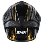 Casco SMK Typhoon SV Reptile Black Orange - Imagen 5