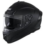 SMK Typhoon - Casco Integral Negro Mate