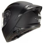 Casco SMK Typhoon SV Negro Mate - Imagen 2