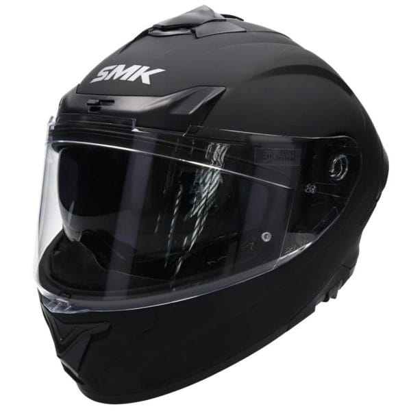 Casco SMK Typhoon SV Negro Mate - Imagen 4
