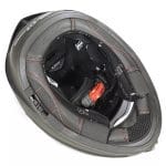 Casco SMK Typhoon SV Negro Mate - Imagen 3