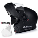 Casco LS2 FF908 Strobe II Solid Matt Black + Pinlock