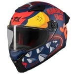 Casco AXXIS Fenix Angry Face Fluo Mate - Imagen 2