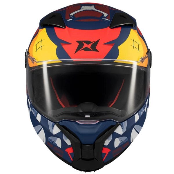 Casco AXXIS Fenix Angry Face Fluo Mate - Imagen 5