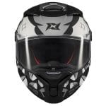 Casco AXXIS Fenix Angry Face Gris Mate - Imagen 5