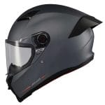 AXXIS Fenix Solid A12 Gris Mate - Casco Integral