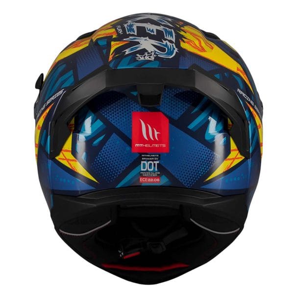 Casco MT Braker SV Fury C17 Brillo - Imagen 5
