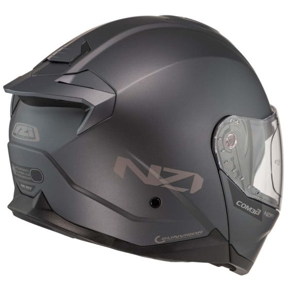 Casco NZI COMBI 3 Duo Antracita Mate - Imagen 6