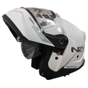 NZI Combi 3 Duo Solid Blanco - Casco Modular