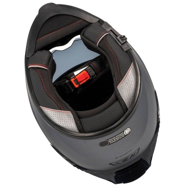 Casco NZI EURUS 4 Stream Duo Antracita Mate - Imagen 6
