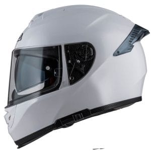 Casco NZI Eurus 4 Stream Solid Blanco Integral