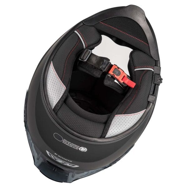 Casco NZI EURUS 4 Stream Duo Negro Mate - Imagen 5