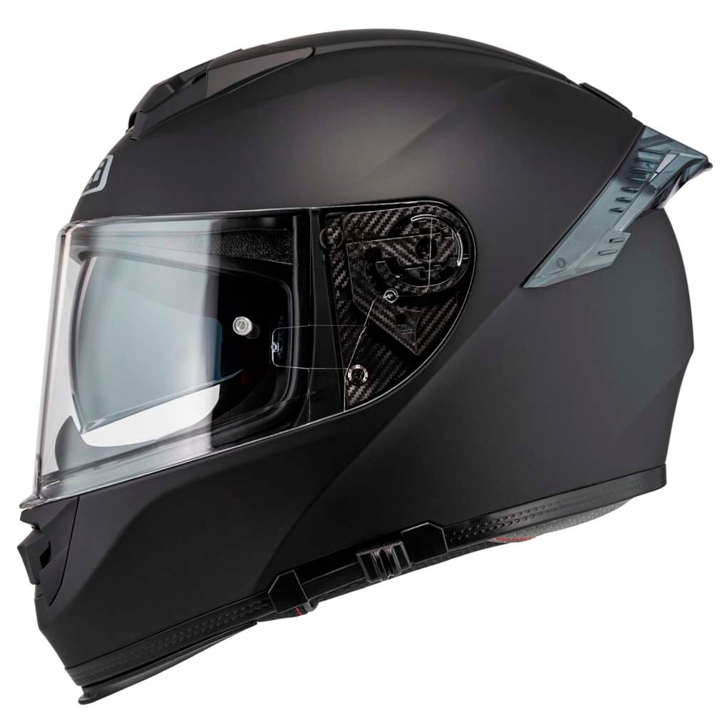 Casco NZI Eurus 4 Stream Solid Negro Mate NZI Eurus 4 Stream Solid Negro Mate - Casco Moto Integral