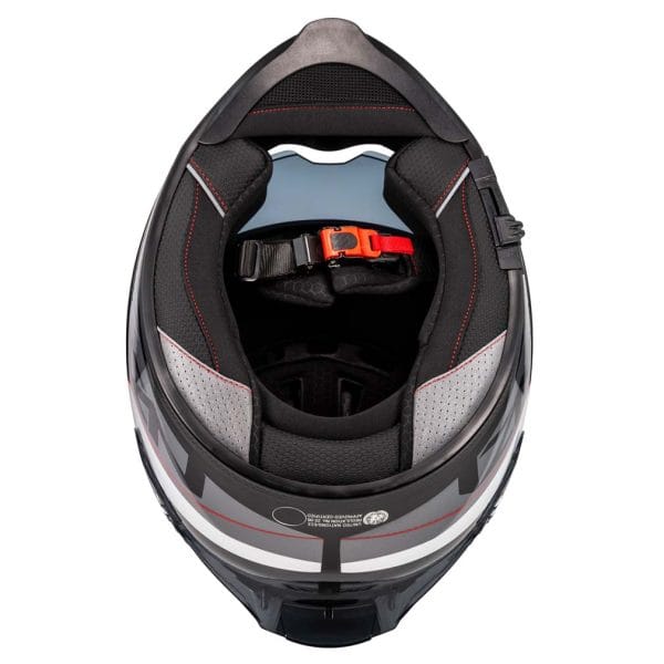 Casco NZI EURUS 4 Stream Duo Vanguard Red - Imagen 7