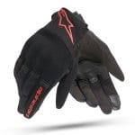 Guantes Alpinestars Copper Negro Rojo