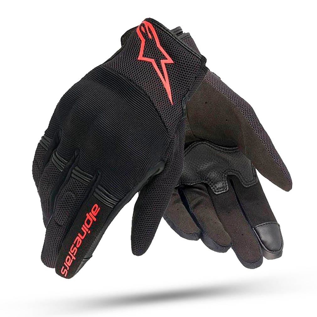 Guantes Alpinestars Copper Black Red-1 Guantes Alpinestars Copper Negro Rojo - Imagen 1