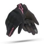 Guantes Alpinestars Copper Mujer Negro Rosa