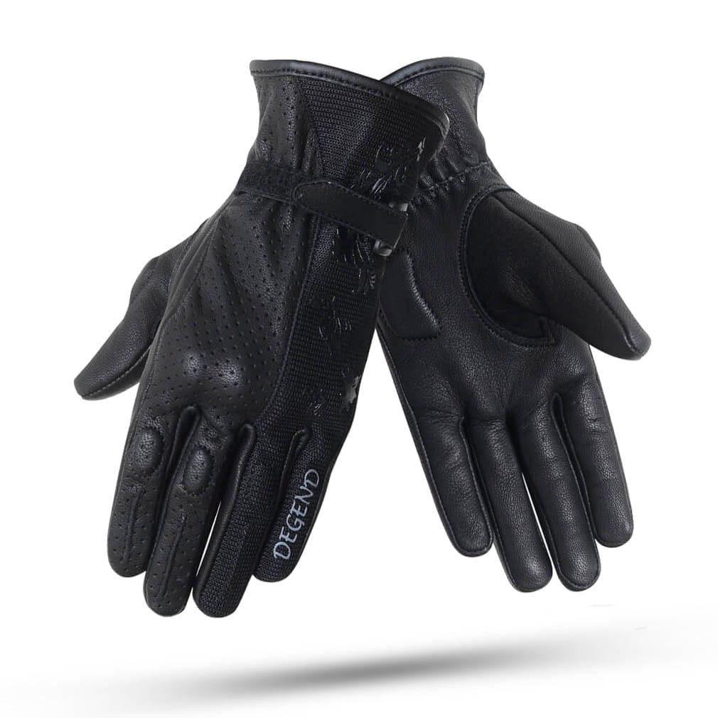Guantes Degend Butterfly Evo Negro Guantes Degend Butterfly Evo Mujer Negro - Imagen 1