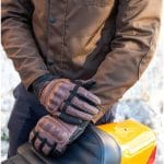 Guantes Degend Daytona Pro Marron - Imagen 4