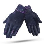 Guantes Degend Fusion Mujer Negro Fucsia