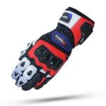 Guantes Degend GP-2 Negro Azul Rojo - Imagen 3