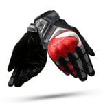 Guantes Moto R-100 Negro Rojo