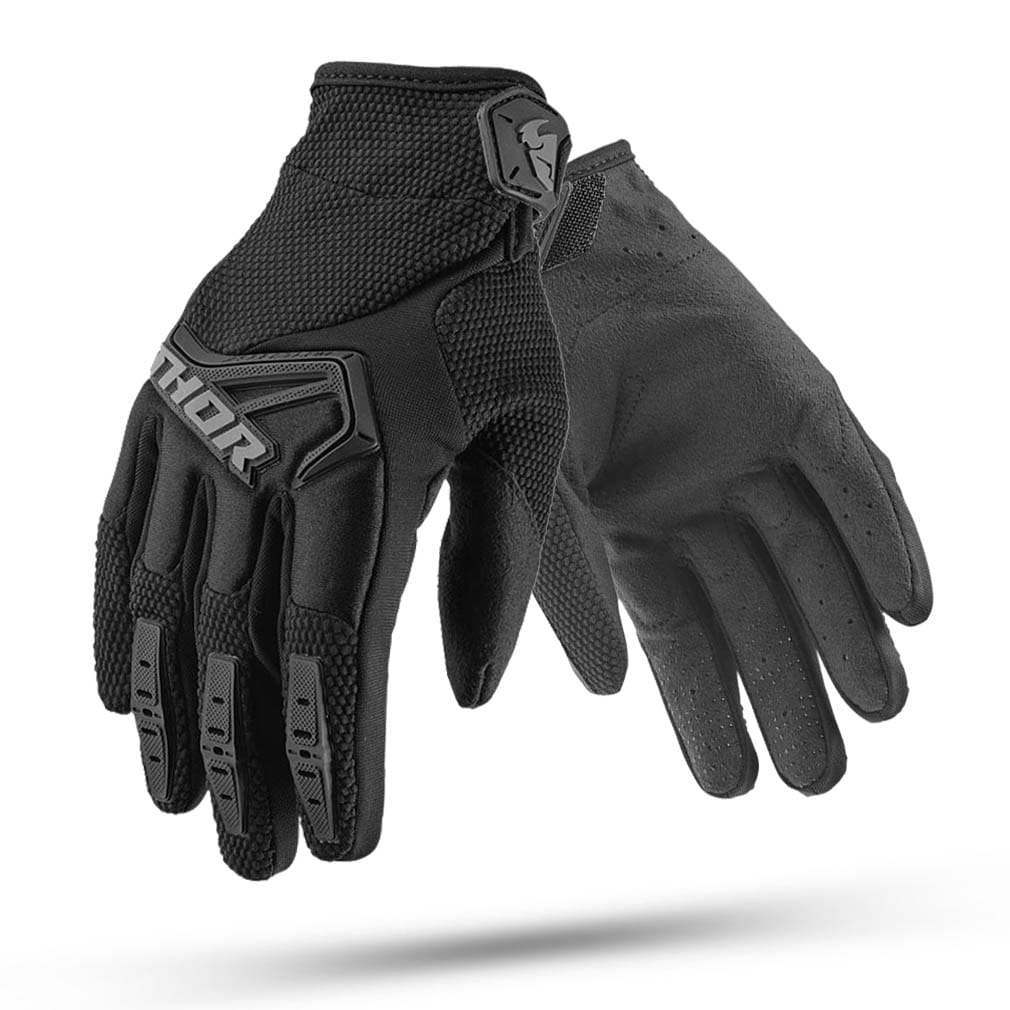 Guantes Moto Verano Negro Guantes Moto de Verano Negro - Imagen 1