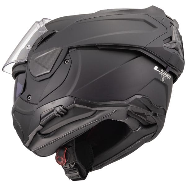 Casco LS2 FF910 Advant II Solid Negro Mate - Imagen 6
