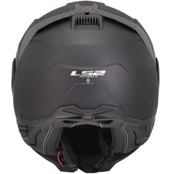 Casco LS2 FF910 Advant II Solid Negro Mate - Imagen 5