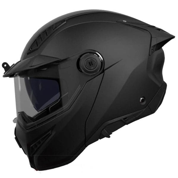 Casco AXXIS Ghostfighter SV Solid Negro Mate - Imagen 7