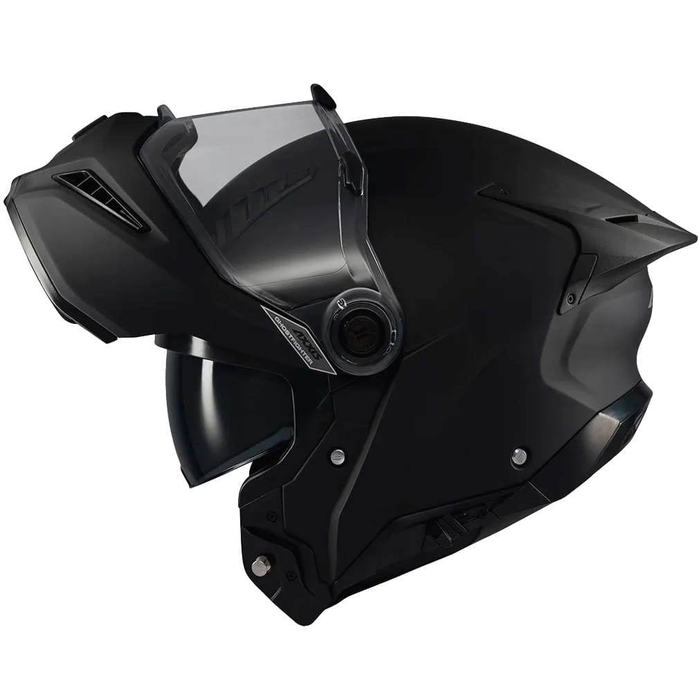 Casco AXXIS Ghostfighter SV Solid A1 Negro Mate-1 Casco AXXIS Ghostfighter SV Solid Negro Mate - Imagen 1