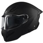 Casco AXXIS Ghostfighter SV Solid Negro Mate - Imagen 3