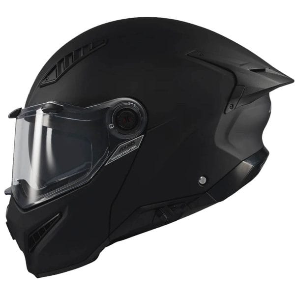 Casco AXXIS Ghostfighter SV Solid Negro Mate - Imagen 5