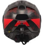 Casco Modular LS2 FF910 Advant II Astral Rojo Bluetooth Sena - Imagen 5