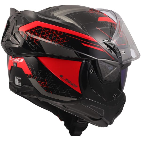 Casco Modular LS2 FF910 Advant II Astral Rojo - Imagen 4