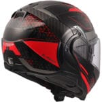 Casco Modular LS2 FF910 Advant II Astral Rojo Bluetooth Sena - Imagen 4