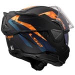 Casco Modular LS2 FF910 Advant II Glide Naranja Negro Mate Bluetooth Sena - Imagen 6